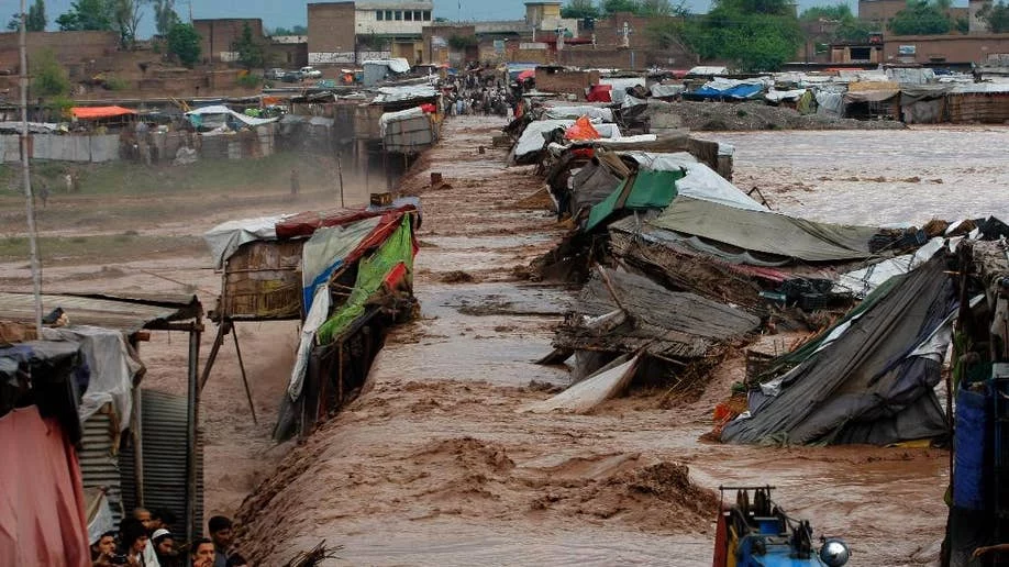 Roof collapses in Pak: Heavy Rains Bring Destruction to Northwest Pakistan