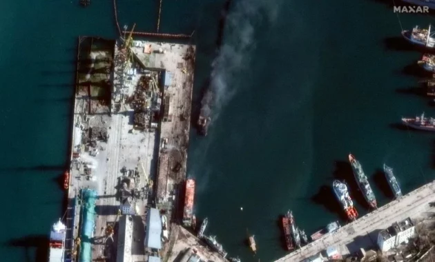 Russian Strike on Cargo Ship Kills 10, Escalating Ukraine War