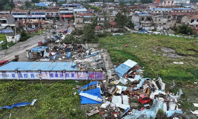 Severe Storms in China Bring Devastating Consequences: Tornadoes and Landslides Leave Dozens Dead