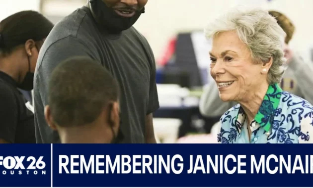Texans Co-Founder Dies: Janice McNair Leaves Lasting Legacy
