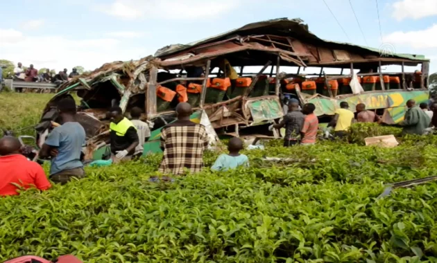 Tragedy Strikes: School Bus Crash in Uganda [titlebase] Kills 20 Children and 1 Adult