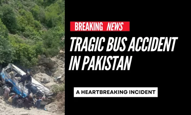 Tragic Bus Accident in Pakistan [titlebase] Leaves 40 Dead and Many Injured