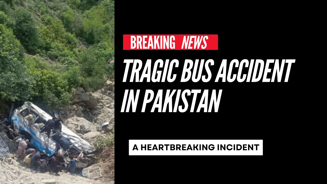 Tragic Bus Accident in Pakistan [titlebase] Leaves 40 Dead and Many Injured