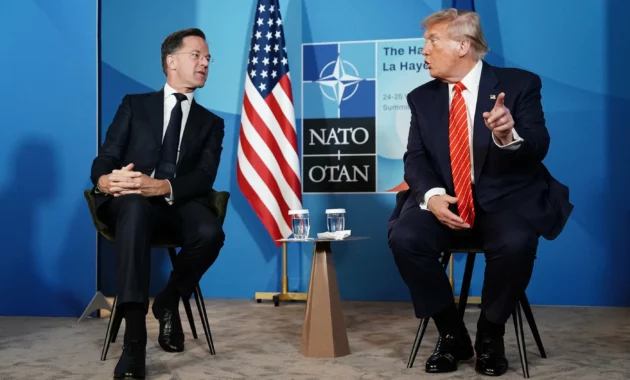 Trump Arrives at NATO Summit, Demands US Take Over Greenland and Threatens to Pull Troops