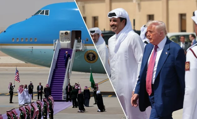 Trump Takes 1st Flight on New Air Force One, a $400M Gift from Qatar