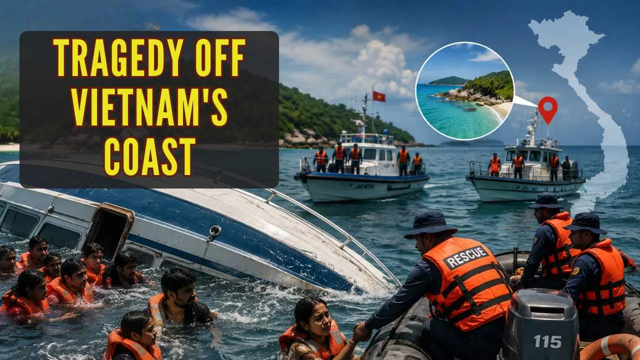 Vietnam Speedboat Capsizes: 15 Indian Tourists Killed in Phu Quoc Island Tragedy