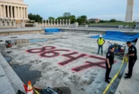 Charges dropped in pool case: Lincoln Memorial Reflecting Pool Vandalism Charge Dropped, With ‘Flawed Installation’ Blamed