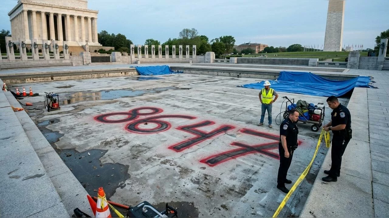 Charges dropped in pool case: Lincoln Memorial Reflecting Pool Vandalism Charge Dropped, With ‘Flawed Installation’ Blamed