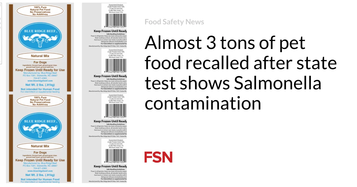 Dog Food Recalled Due to Deadly Salmonella Contamination Fears: What You Need to Know