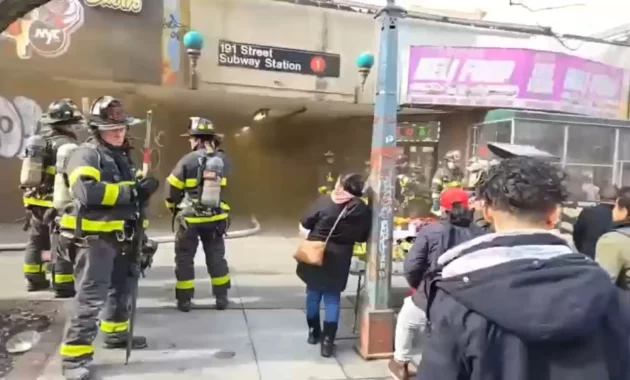 Fire at NYC Subway Station [titlebase] Causes Train Delays and Injuries