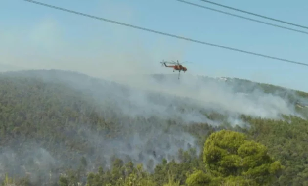 Helicopters Collide in Athens: Deadly Midair Crash Amidst Raging Wildfires