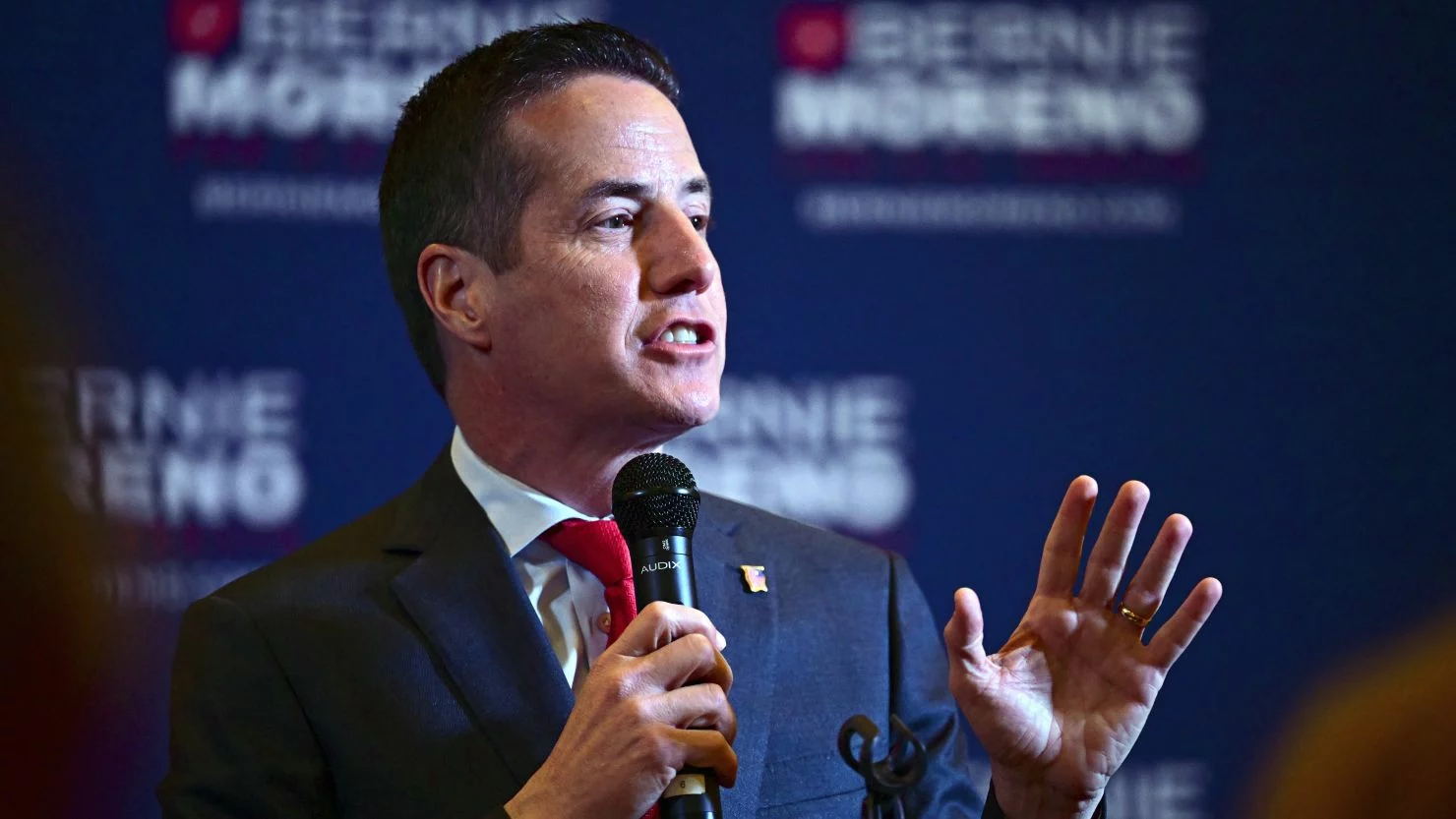 Sen. Bernie Moreno Says Miller Shouldn't Serve in Congress Following Abuse Allegations