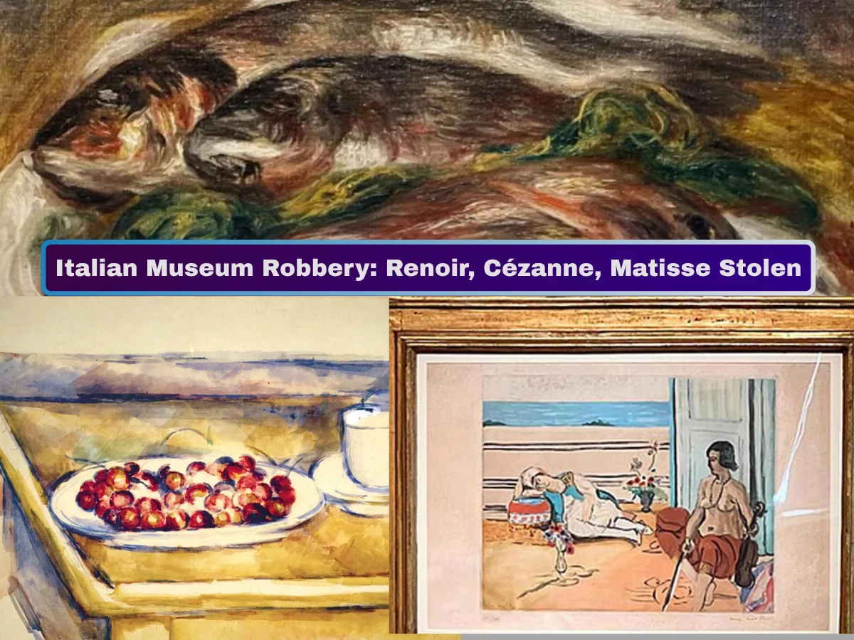 Stolen Paintings Recovered Italian Masterpieces: Renoir, Cezanne, and Matisse Worth Millions Found