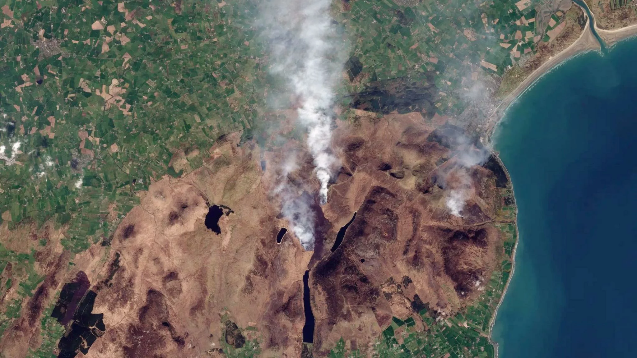 UK Wildfires Hit Record High as Europe Faces Historic Drought