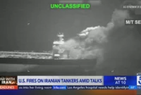 US Fires on Ship Near IR Ports, Tensions Rise as Global Leaders Weigh In